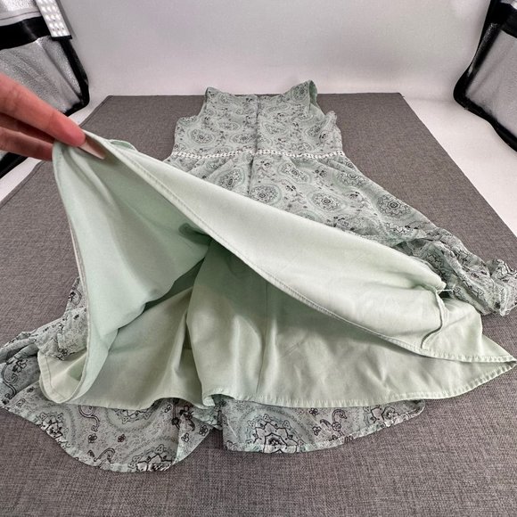LOFT Mint Green Sleeveless Dress - Picture 15 of 16